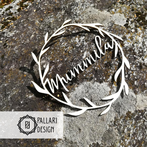 Mummola köynnöskyltti