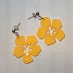 Hibiscus-korvakorut -Glow in the dark