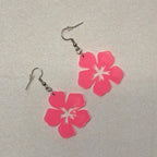 Hibiscus-korvakorut -Glow in the dark
