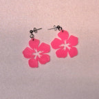 Hibiscus-korvakorut -Glow in the dark