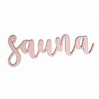 Pinkki saunakyltti