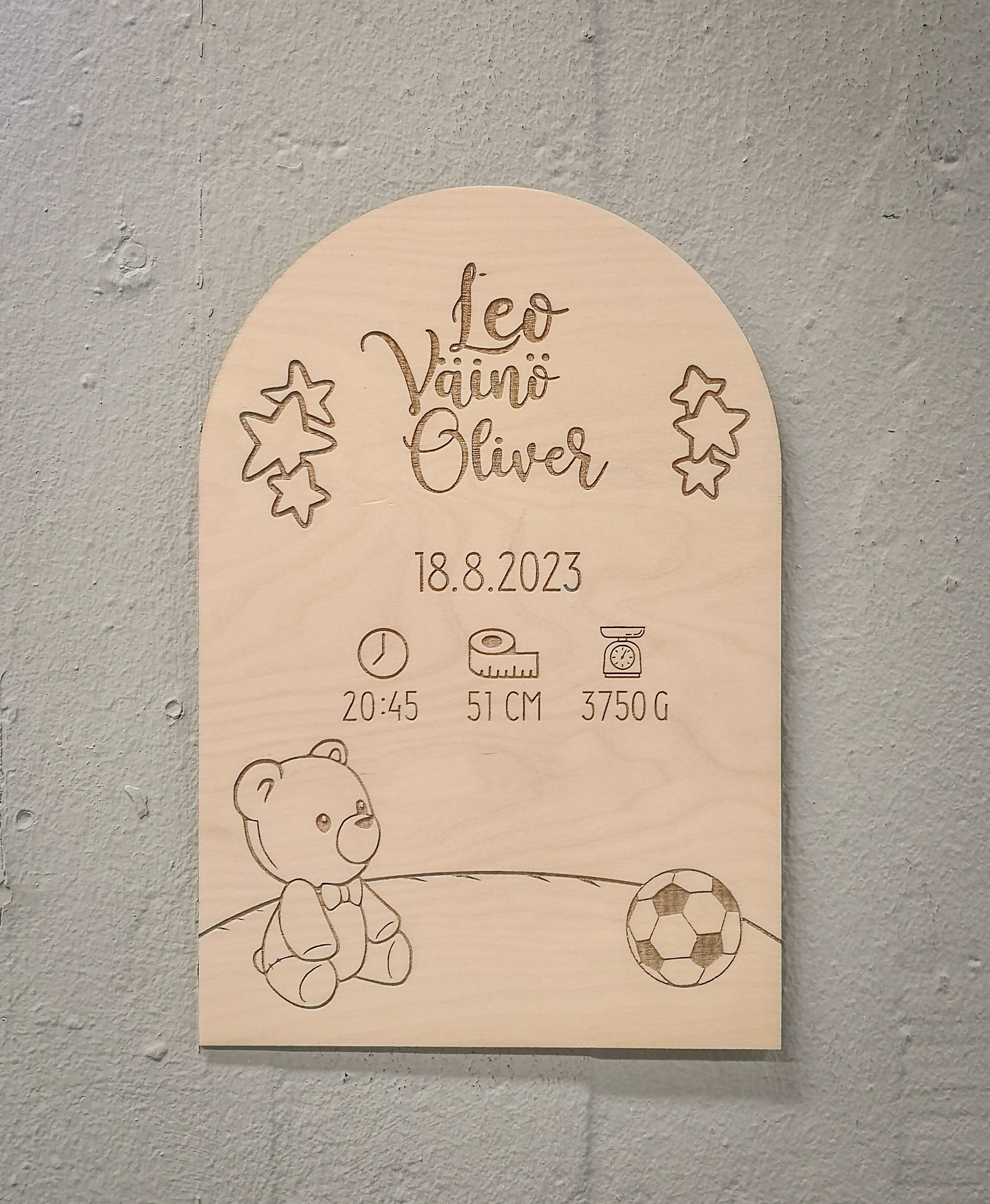 Syntymätaulu - Holvikaari